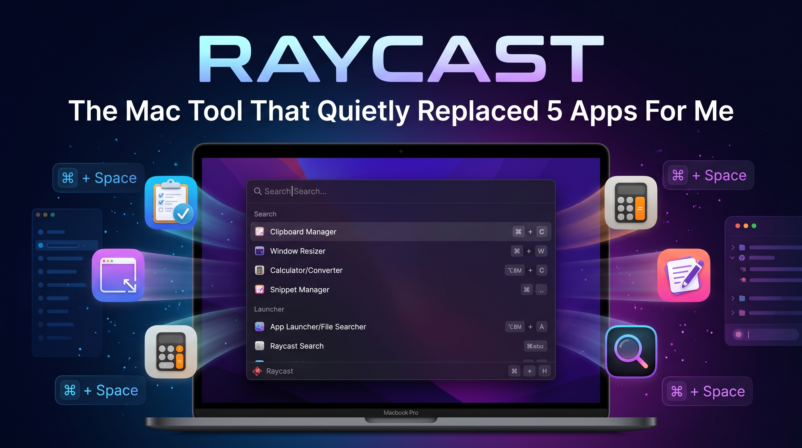 Raycast The Mac – Tool That Quietly Replaced 5 Apps For Me